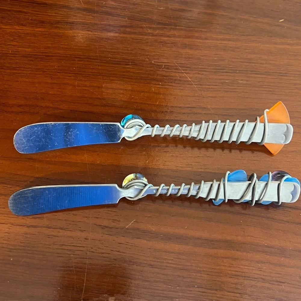 Colorful Decorative Cheese Spreaders